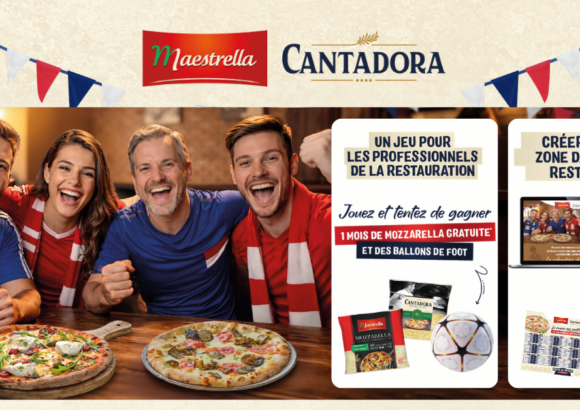 La moza qui matche : tentez de gagner 1 mois de mozzarella gratuite avec Maestrella et Cantadora 